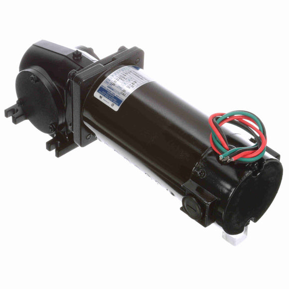 M1135252.00 Leeson 0.25HP Right Angle DC Gearmotor, 125RPM