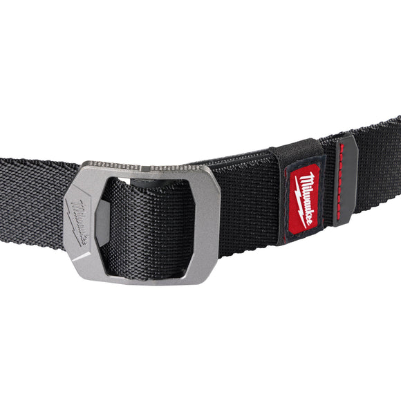 M760B-L Milwaukee FREEFLEX Nylon Webbing 1.5" Belt, Large