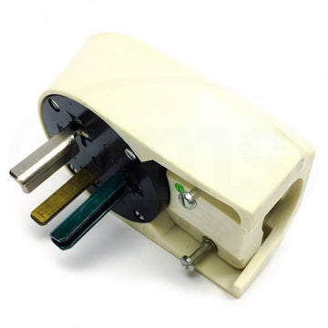 9530-ANP Bryant Angle Nylon Plug, 2-Pole 30 Amp 125V