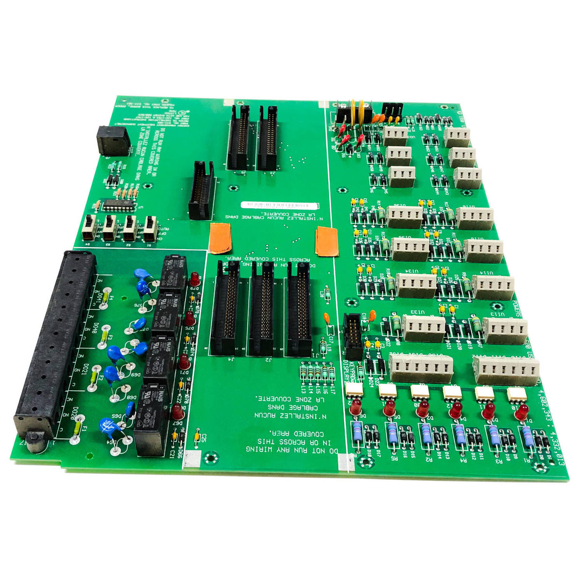 544-381 Landis & Gyr Powers Unitary Controller Backplane Circuit Board ...