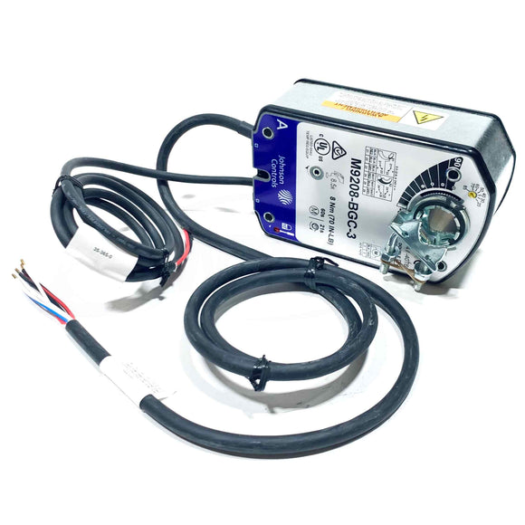 M9208-BGC-3 Johnson Controls Actuator, 24VAC/DC, 50/60Hz, On/Off