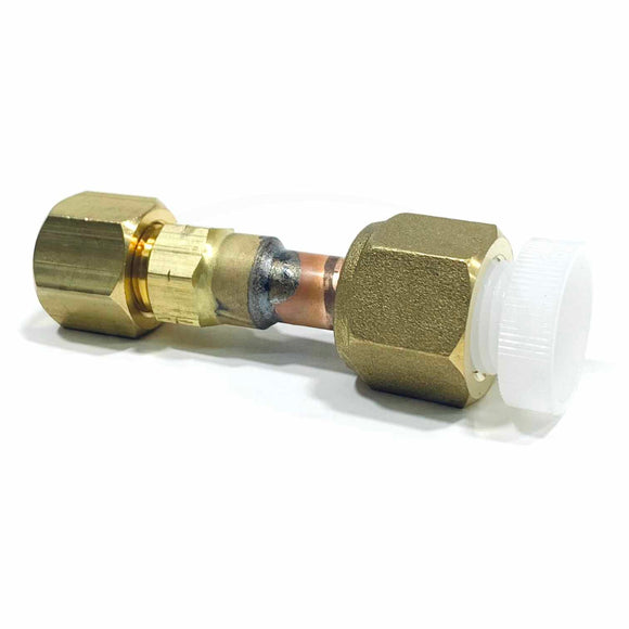 MAC-A455JP-E Mitsubishi Port Adaptor, 1/2" x 3/8"