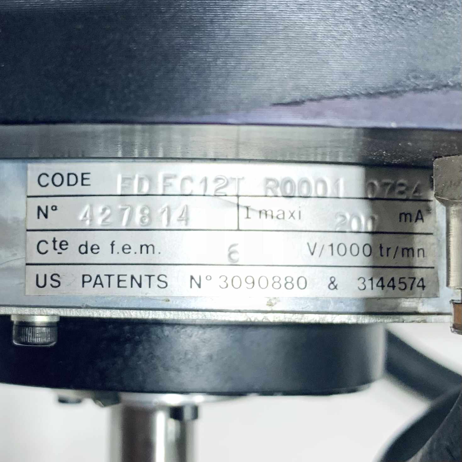 MC19SR051506084 Asea Axem DC Servo Motor 164V, 7.2A, 3000RPM 4419552-5 - 0