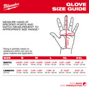 48-22-8911 Milwaukee Cut Level 1 Winter Insulated Dipped Gloves, Medium