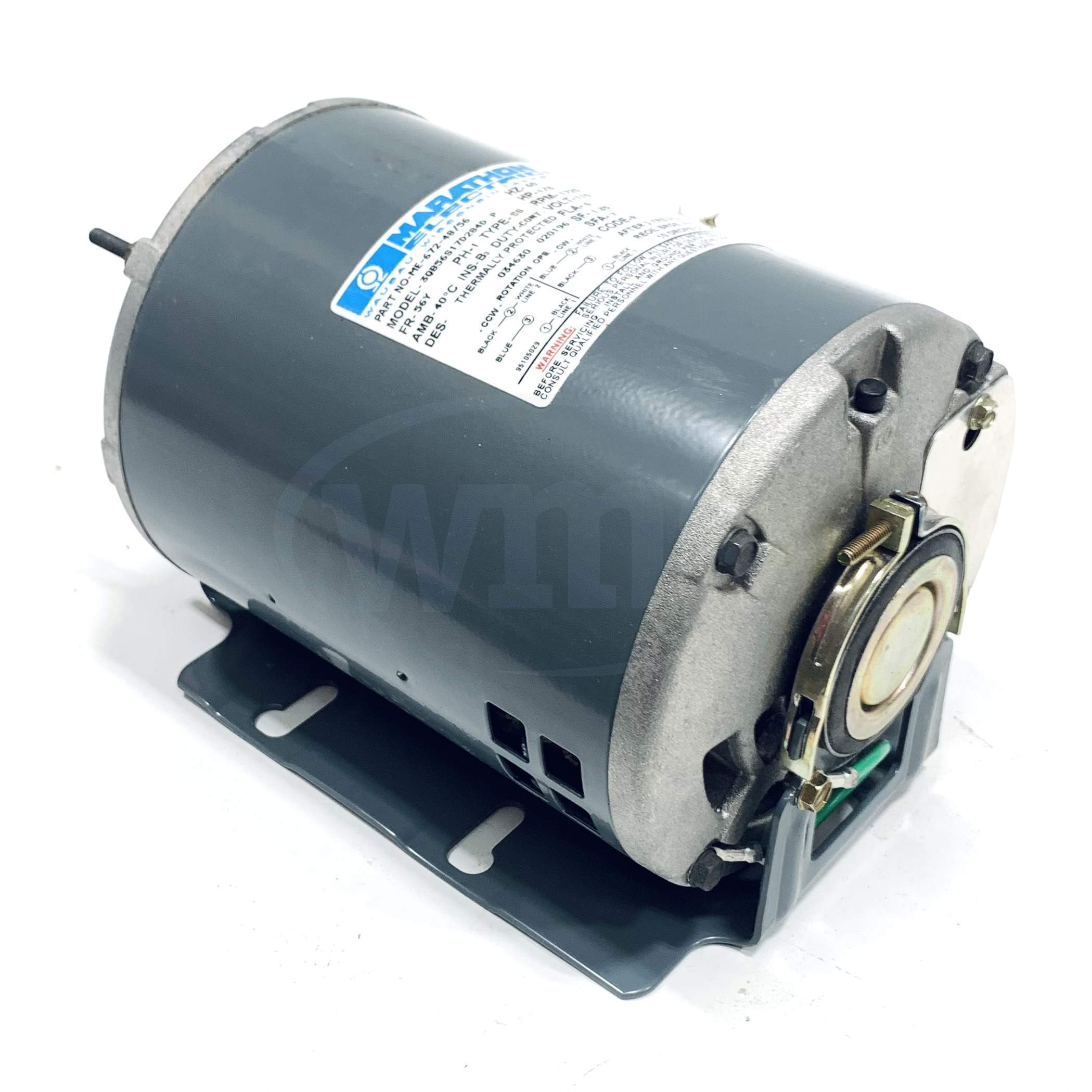 ME-672-48/56 Marathon 1/3 HP Blower Motor 1725 RPM, 115V, 56Y FR - 0