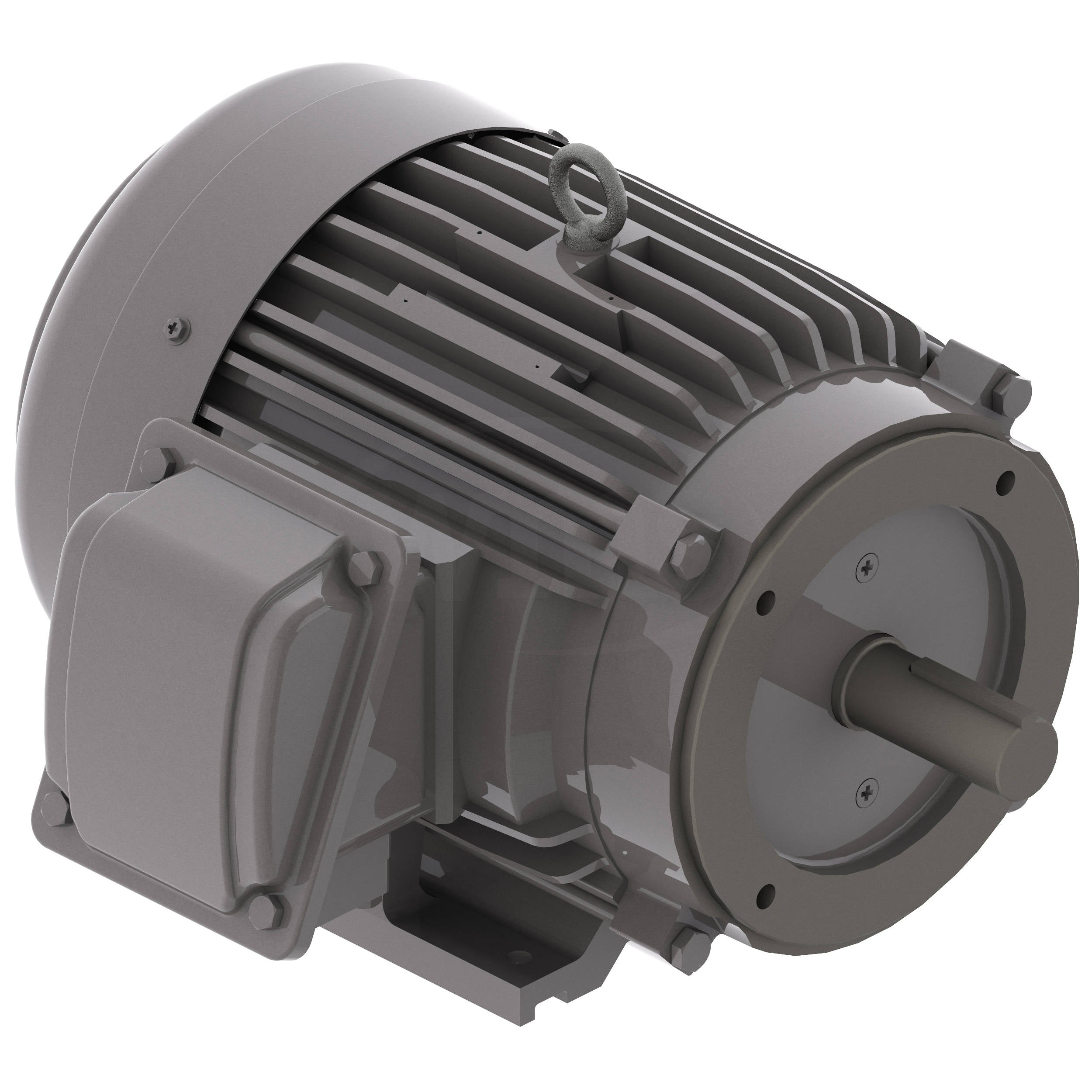 NP7/52C Teco-Westinghouse 7.5HP Cast Iron Electric Motor, 3600 RPM ...