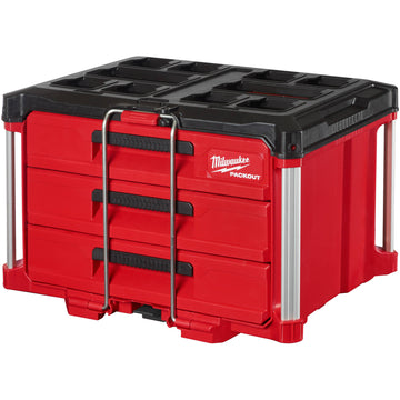48-22-8443 Milwaukee PACKOUT 3-Drawer Tool Box
