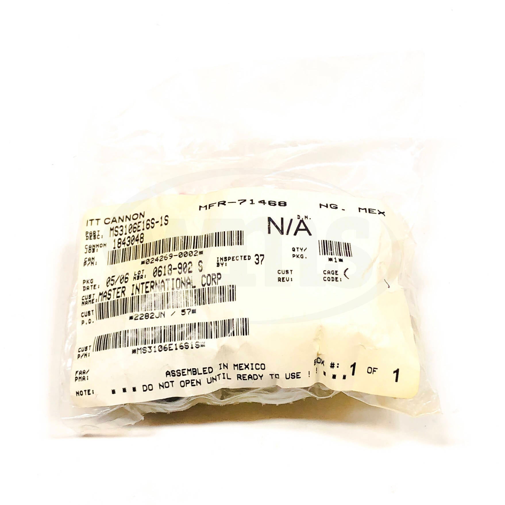 MFR-71468 ITT Cannon Connector Kit - 0