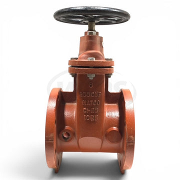 10RW13 Matco Iron Gate Valve With Handwheel, 6", 200 CWP,