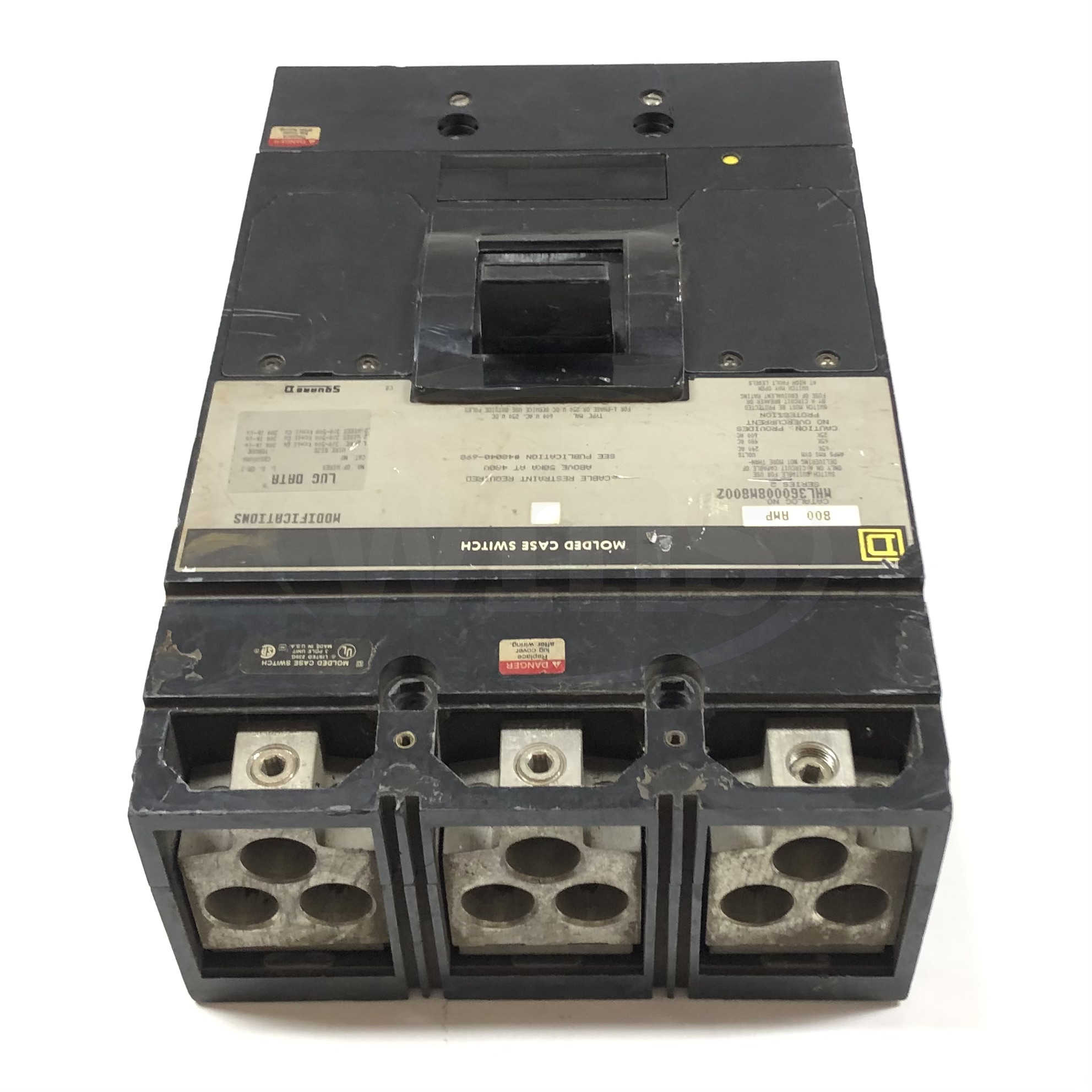 MHL360008M8002 Square D Molded Case Switch Circuit Breaker