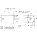 ML1601 WEG 1/20HP Permanent Magnet DC Electric Motor, 1800RPM-2