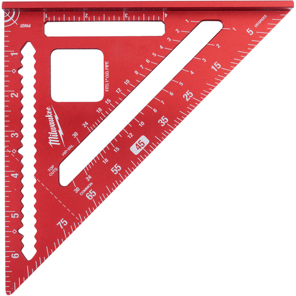 MLSQM070 Milwaukee 7" Magnetic Rafter Square