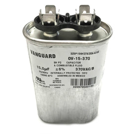 OV-15-370 Vanguard Run Capacitor, 370 Vac, 15 ?F
