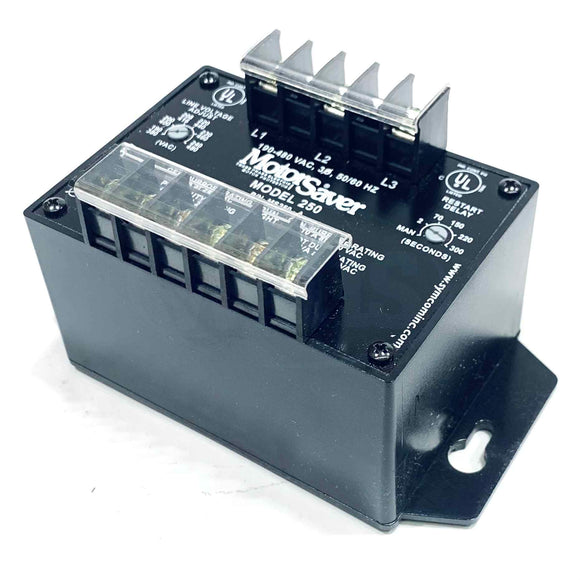 Model 250A SymCom MotorSaver 3-Phase Electric Motor Protector