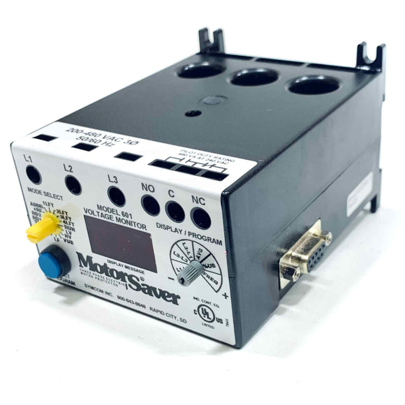 Model 601 SymCom MotorSaver Protection Relay