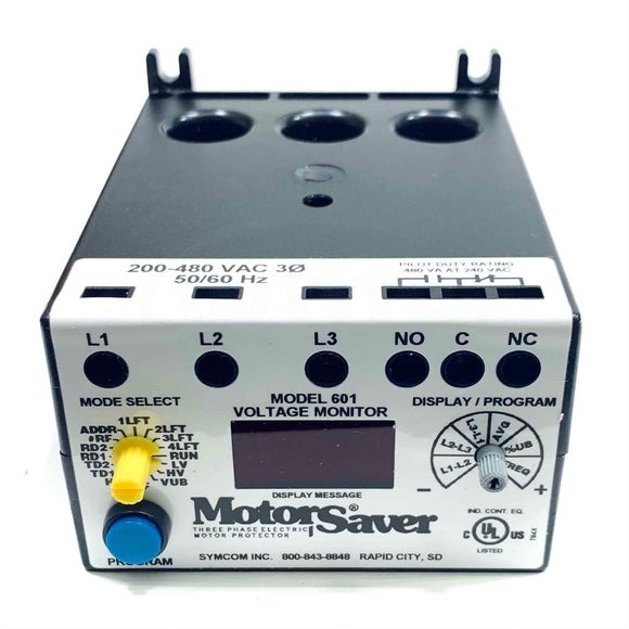 Model 601 SymCom MotorSaver Protection Relay