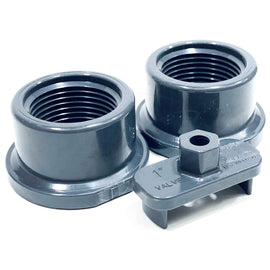 1839-010 Spears Industrial TU 2000 PVC Ball Valve, 1"