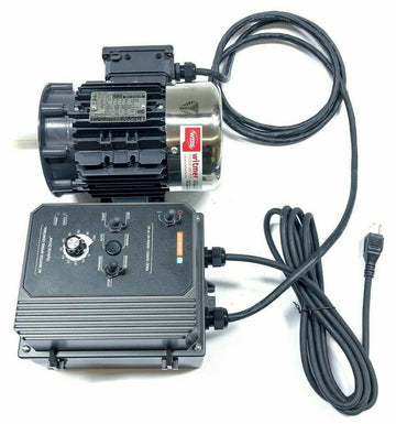 3HP Belt Grinder Package, VFD & 3600RPM Electric Motor, 230 Volt