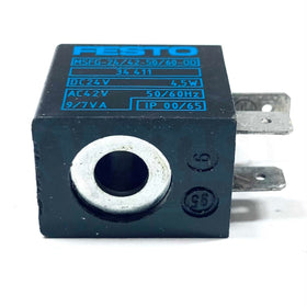MSFG-24/42-50/60-0D Festo Solenoid Coil, 34411, 24VDC, 4,5W, 50/60Hz