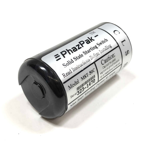 MST50-C PhazPak Solid State Starting Switch 50Amps, 220-250V, 50/60Hz