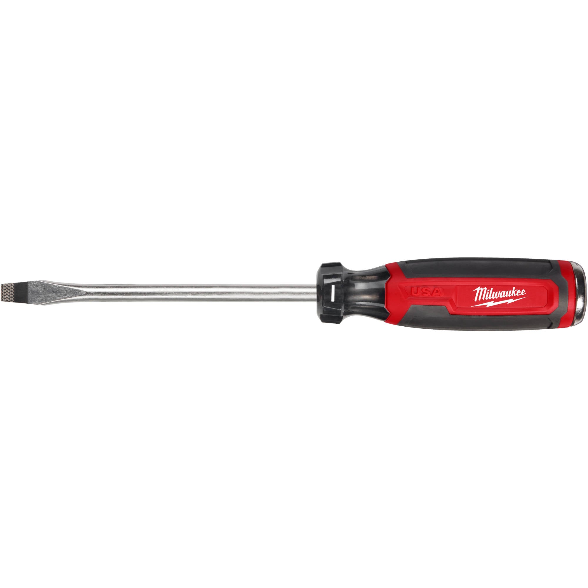 MT208 Milwaukee Cushion Grip Demo Screwdriver, Slotted 5/16" x 6"