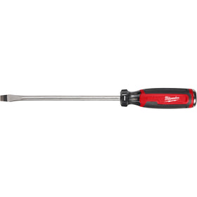 MT210 Milwaukee Cushion Grip Demo Screwdriver, Slotted 3/8" x 8"