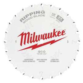 Milwaukee 48-40-1020 10" 24 Tooth Ripping Saw Blade