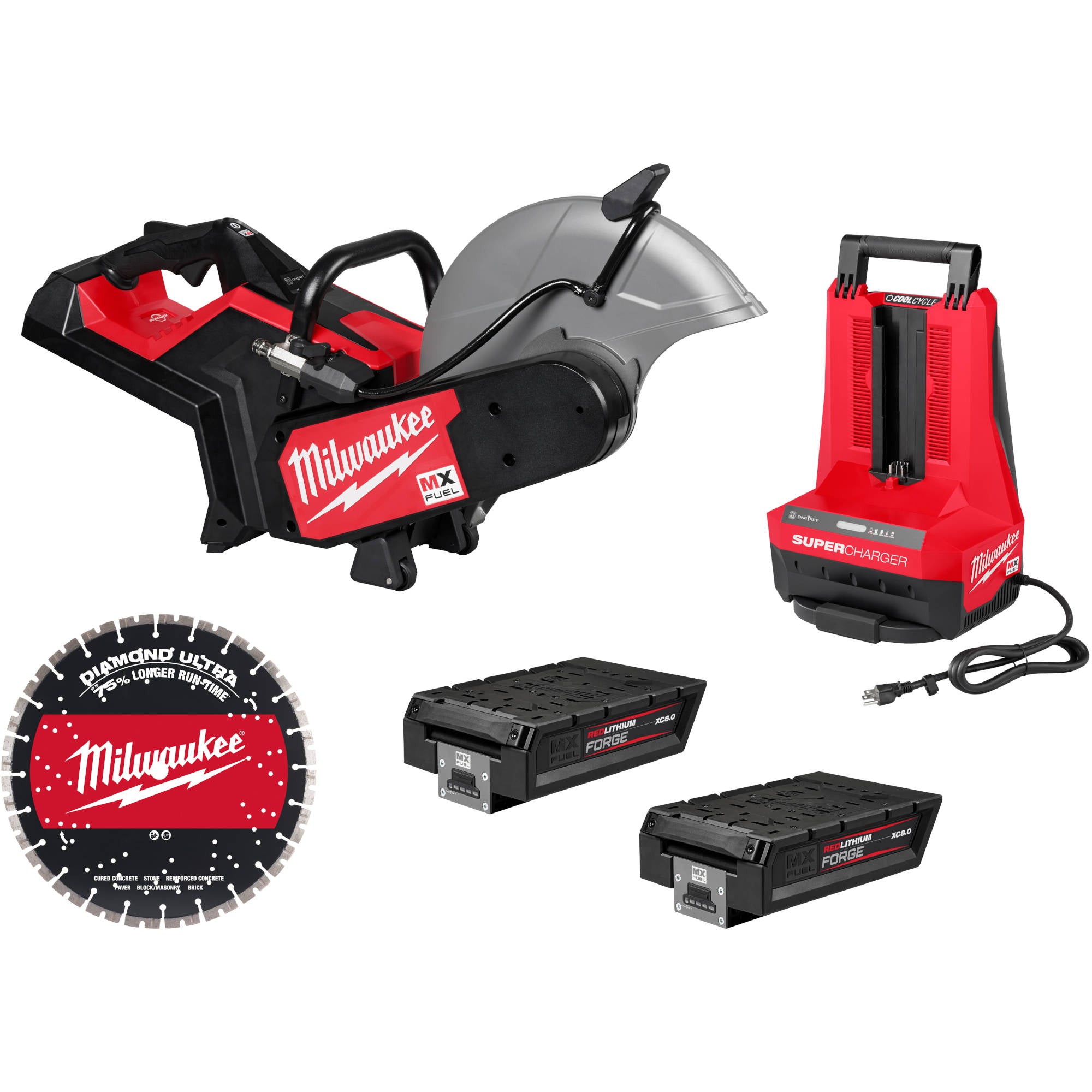 MXF315-2XC Milwaukee MX FUEL 14" Cut-Off Saw with RAPIDSTOP Brake Kit