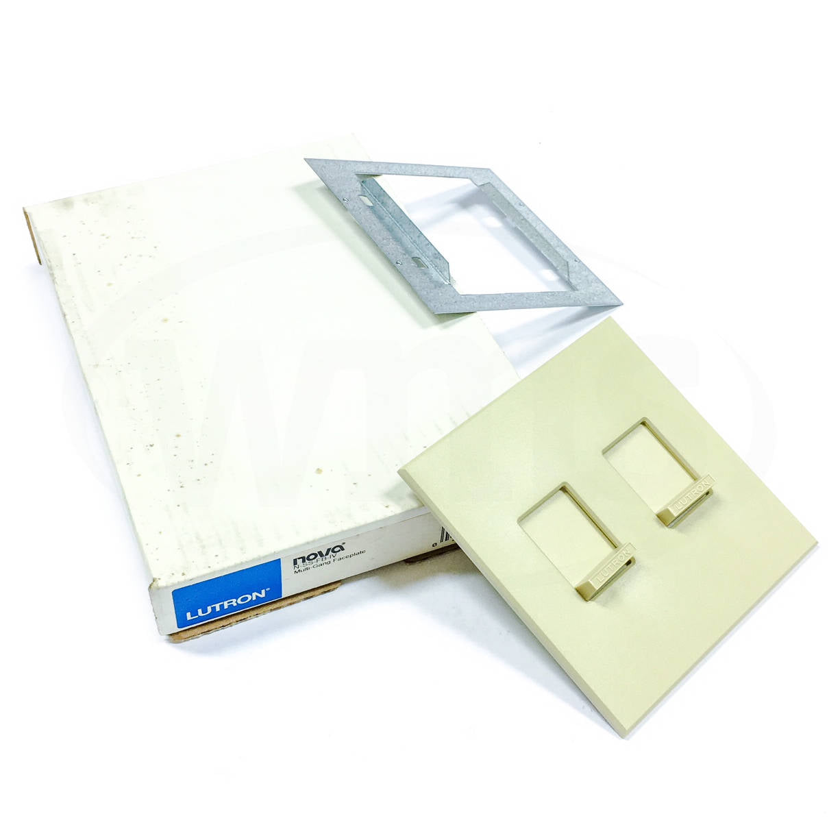 N-SS-FB-IV Lutron Multi-Gang Face plates - 0