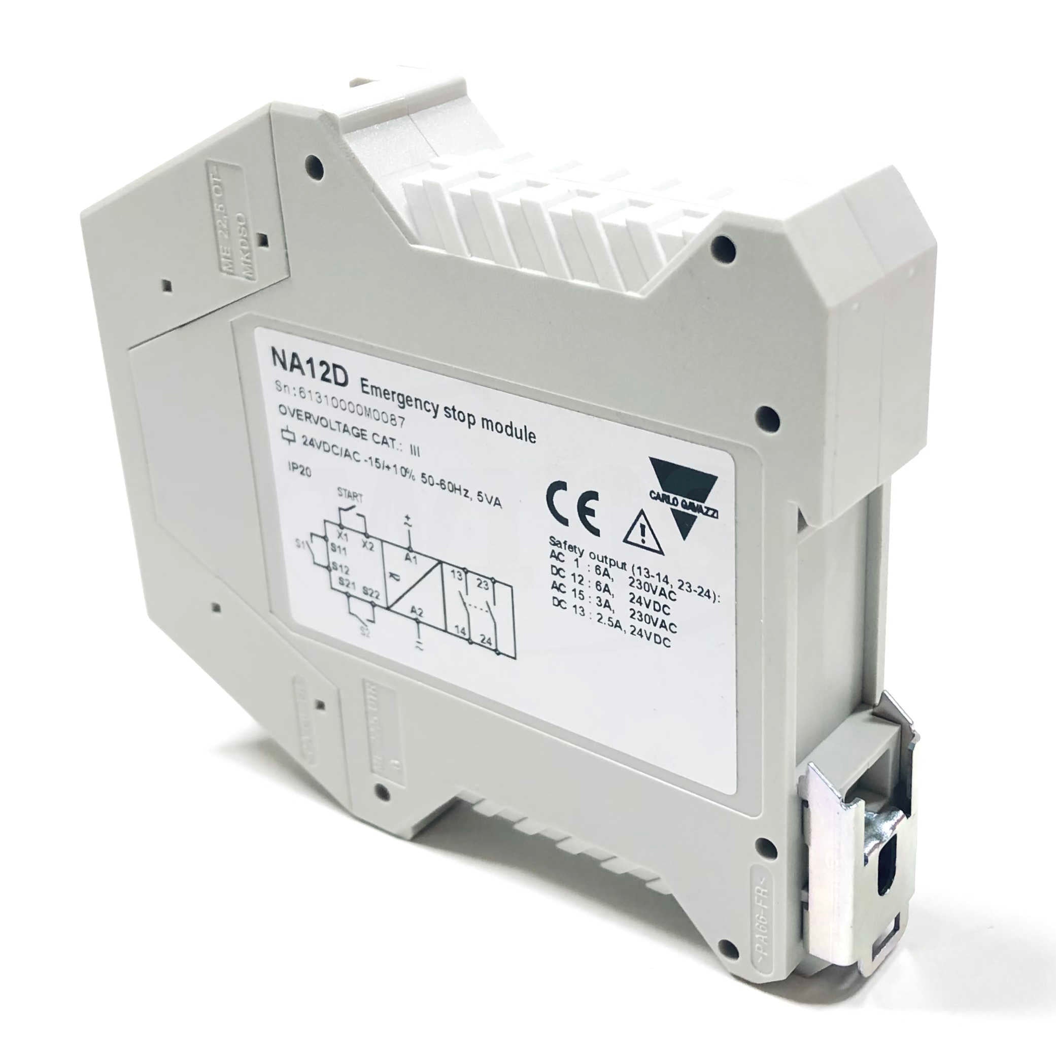NA12D Carlo Gavazzi Inc. Emergency Stop Module