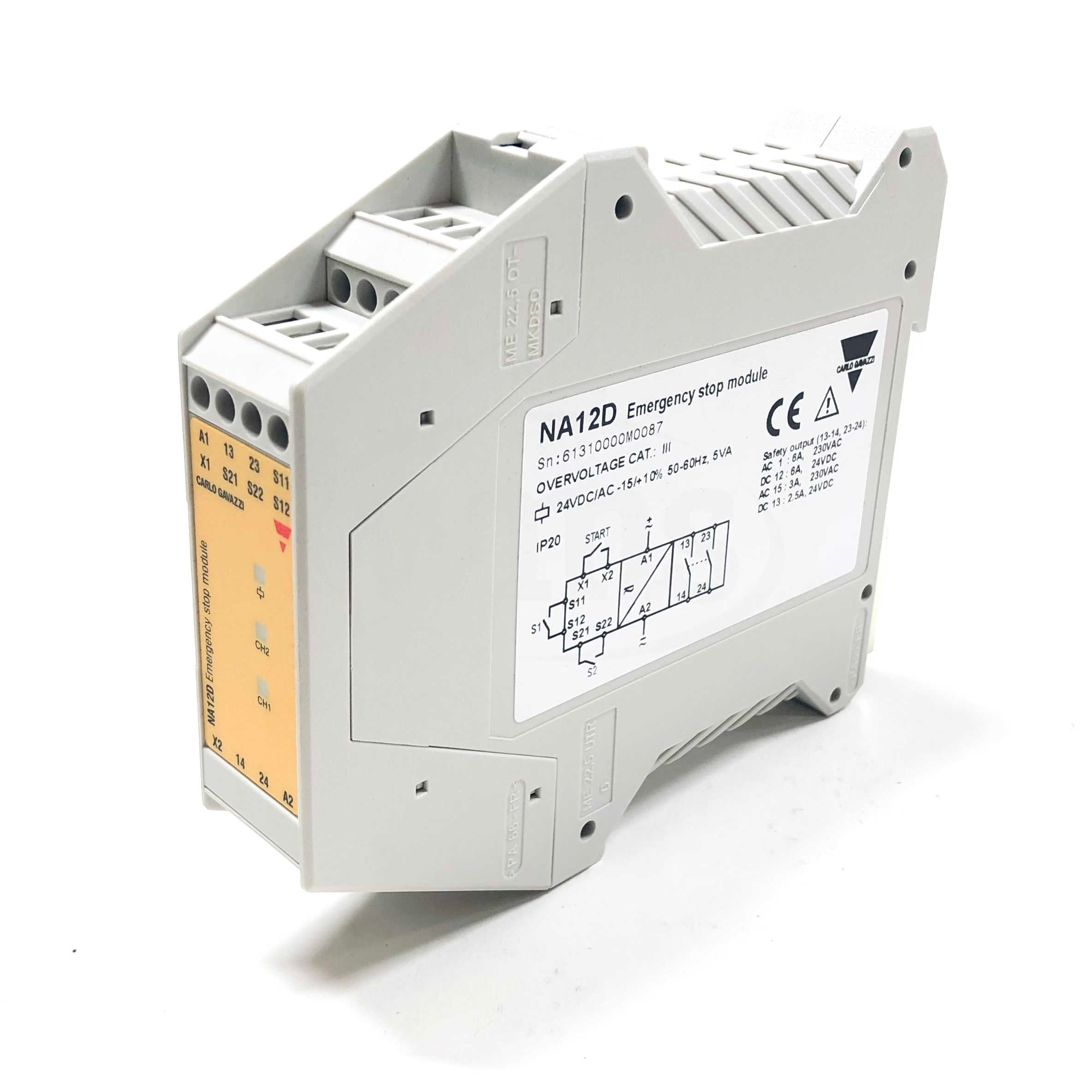 NA12D Carlo Gavazzi Inc. Emergency Stop Module