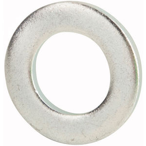 40353 Fastenal M4 Flat Washer, Zinc Plated