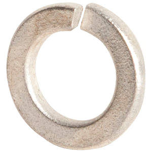 40379 Fastenal M4 Split Lockwasher, Zinc Plated
