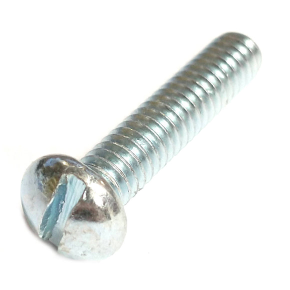 61202 Midwest #12-24 x 1" Slotted Head Machine Screw