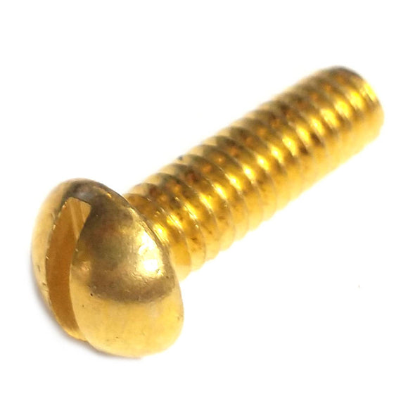 61205 Midwest #12-24 x 3/4" Slotted Head Machine Screw