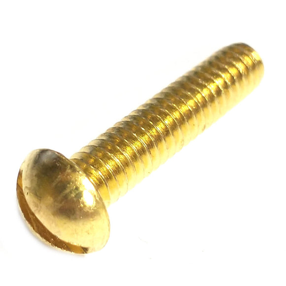 61206 Midwest #12-24 x 1" Slotted Head Machine Screw