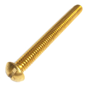 61207 Midwest #12-24 x 2" Slotted Head Machine Screw
