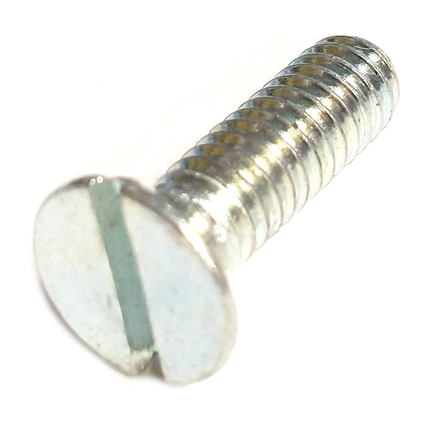 61211 Midwest #12-24 x 3/4" Slotted Head Machine Screw