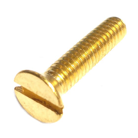 61216 Midwest #12-24 x 1" Slotted Head Machine Screw