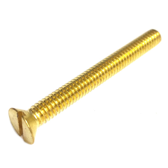 61217 Midwest #12-24 x 2" Slotted Head Machine Screw