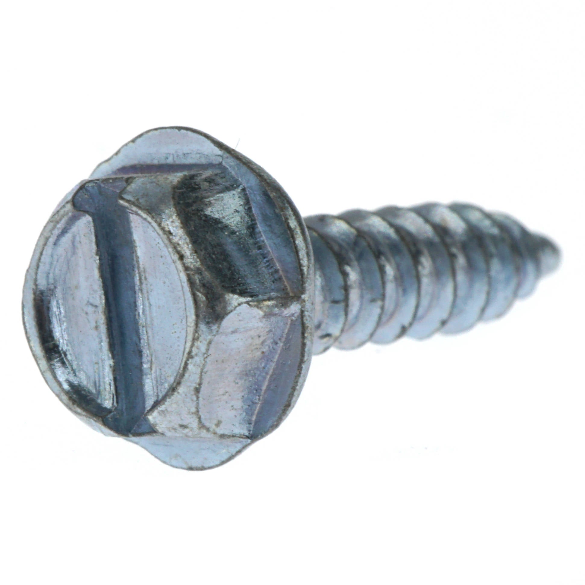 61402 Midwest #6 x 1/2" Slotted Hex Washer Head Sheet Metal Screw