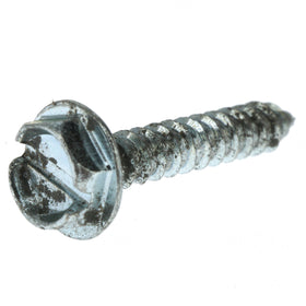 61403 Midwest #6 x 3/4" Slotted Hex Washer Head Sheet Metal Screw