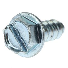 61406 Midwest #8 x 1/2" Slotted Hex Washer Head Sheet Metal Screw