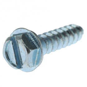 61407 Midwest #8 x 3/4" Slotted Hex Washer Head Sheet Metal Screw