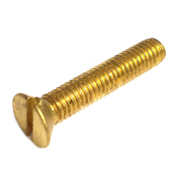 61434 Midwest #10-32 x 1" Slotted Head Machine Screw