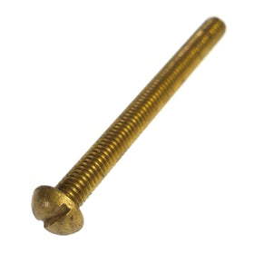 61457 Midwest #10-32 x 2" Slotted Head Machine Screw