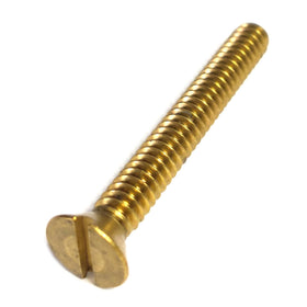 61476 Midwest #10-24 x 1-1/2" Slotted Head Machine Screw