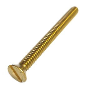 61477 Midwest #10-24 x 2" Slotted Head Machine Screw