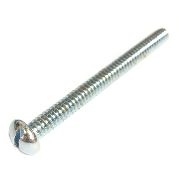 61487 Midwest #10-24 x 2" Slotted Head Machine Screw