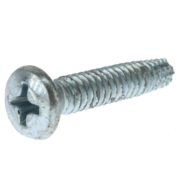 61517 Midwest #10-24 x 1" Oval Head Thread-Cutting Sheet Metal Screw